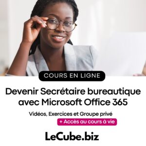 Initiation au métier de Secrétaire bureautique avec Microsoft Office 365