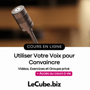 Utiliser Votre Voix pour Convaincre