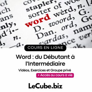 Word : du Débutant à l'Intermédiaire