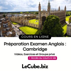 Préparation Examen Anglais : Cambridge