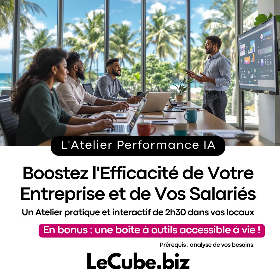l'Atelier performance IA pour les entreprises et les salariés