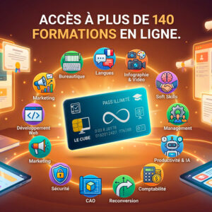 Le pass illimité : +140 formations