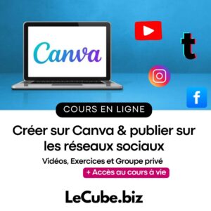 Créer sur Canva & publier sur les réseaux sociaux