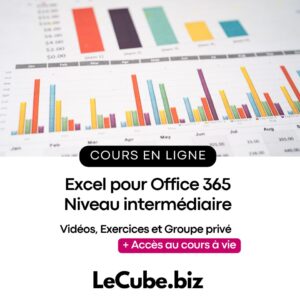 Excel pour Office 365 – Niveau intermédiaire
