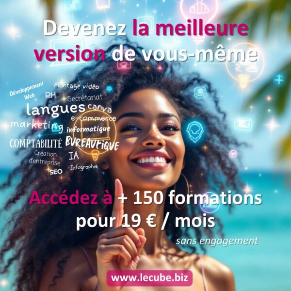 150 formations pour 19€ / mois sans engagement !